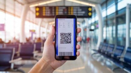 Ryanair digital boarding pass