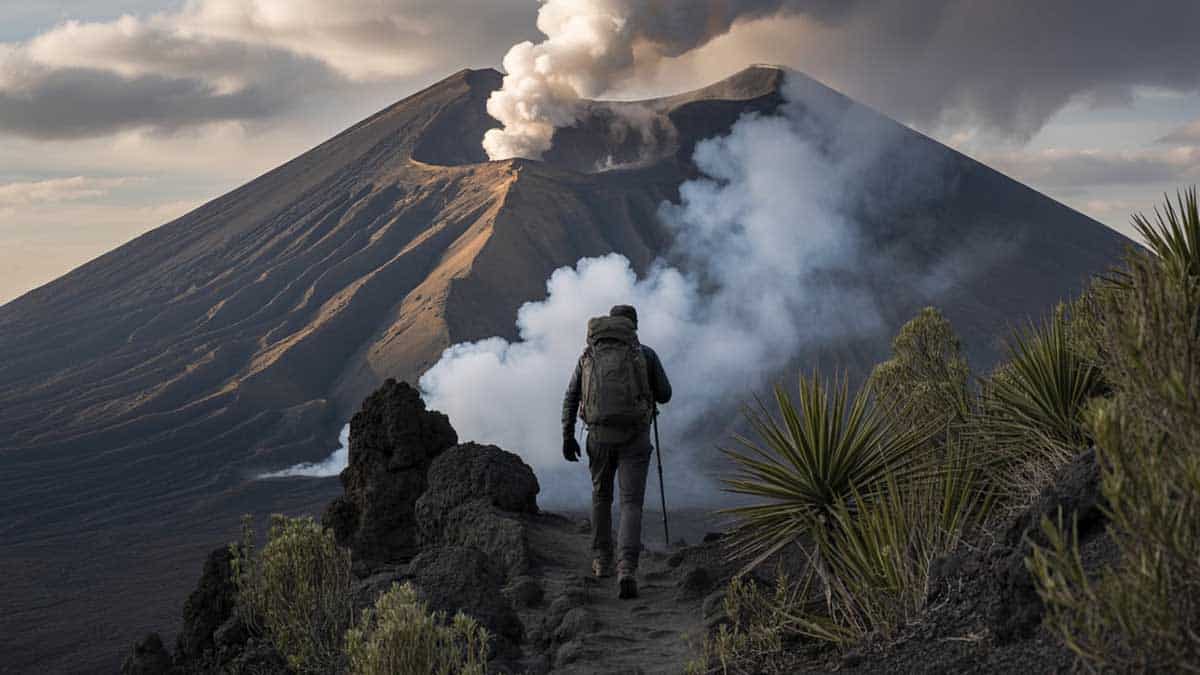 active volcano hikes