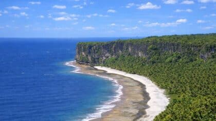 Makatea raised atoll