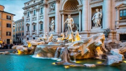 Trevi Fountain entrance fee