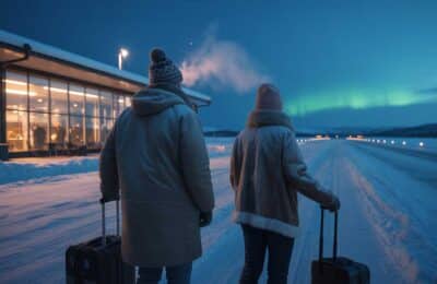 Kittilä Airport flight cancellations extreme cold