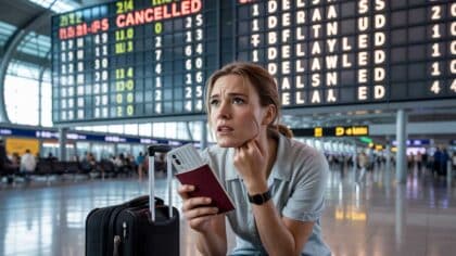 What to do if your flight is delayed or cancelled