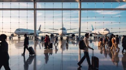 busiest air routes 2025