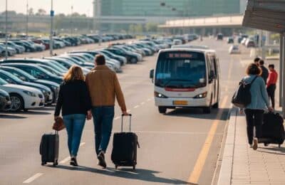 UK airport drop-off fees